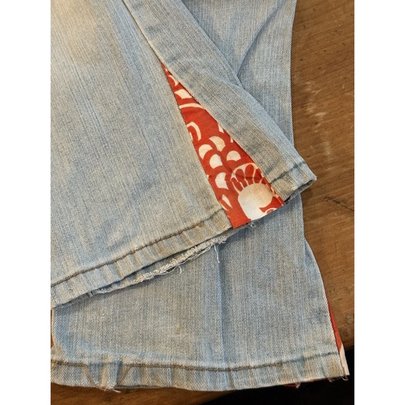 Joe's Jeans Toddler 5T Denim Hippie Woodstock‎ Handmade Reworked - Picture 5 of 11